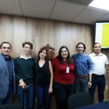 Participantes en la rueda de prensa