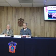 Rueda de prensa para anunciar el proceso electoral
