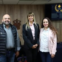 Participantes en la rueda de prensa