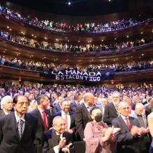 Asistentes al informe 
