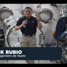 Astronauta Astronauta Frank Rubio desde el espacio