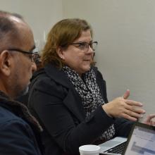 Maestra Rosalìa Orozco, coordinadora de la maestría