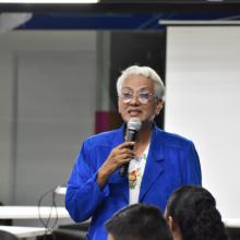 Dra. Martha Ley, Académica de UDGVirtual, organizadora de las Jornadas de la Mujer y la Niña en la Ciencia