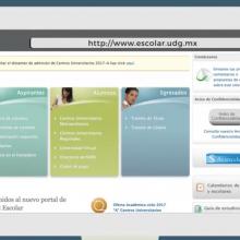 sitio web escolar.udg.mx