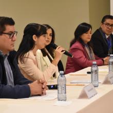 Participantes en el panel de salud emocional en el contexto educativo híbrido y digital