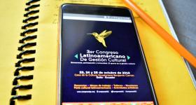 página del  3er Congreso Latinoamericano de Gestión Cultural