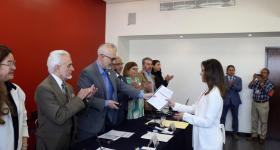 Doctora Leticia Leal Moya, Rectora del Centro Universitario de Tlajomulco (CUTlajomulco)