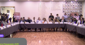 Reunión con diputados 