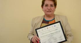 Eva Luz Orozco Flores, responsable del Área del Programa de Formación y Capacitación Docente
