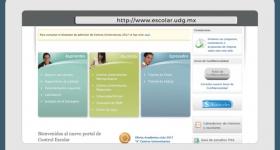 sitio web escolar.udg.mx