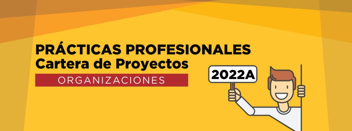 Prácticas profesionales, convocatoria para organizaciones 2022A